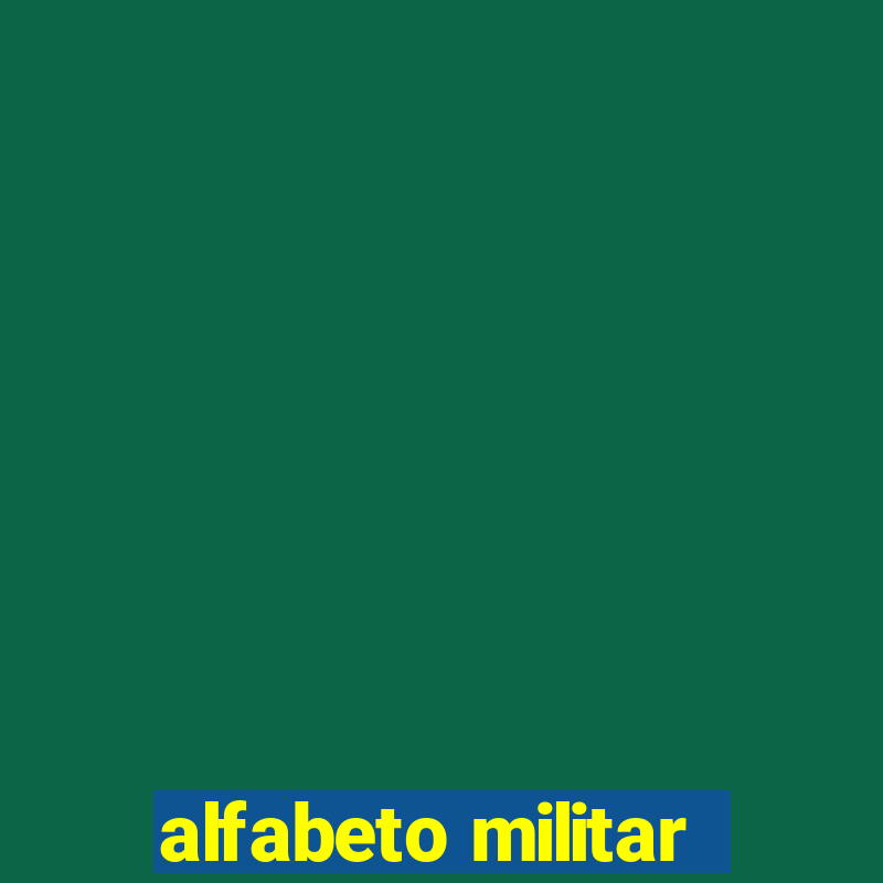 alfabeto militar